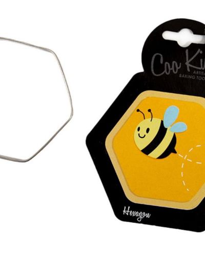Coo Kie Hexagon Cookie Cutter