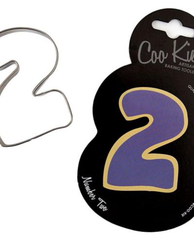 Coo Kie Number 2 Cookie Cutter