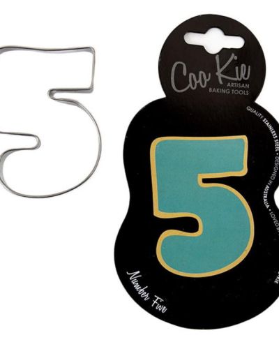 Coo Kie Number 5 Cookie Cutter