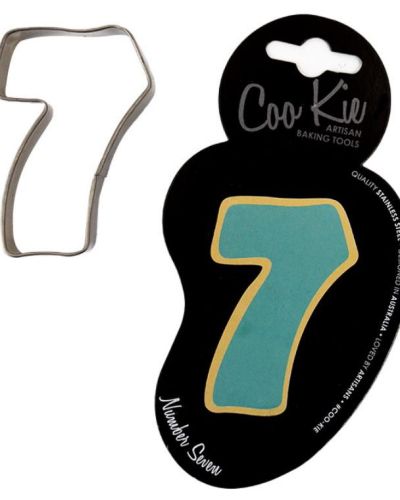 Coo Kie Number 7 Cookie Cutter
