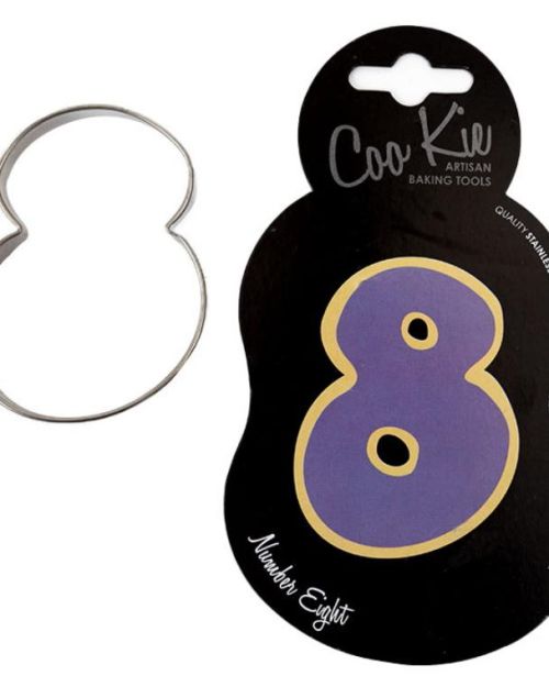 Coo Kie Number 8 Cookie Cutter