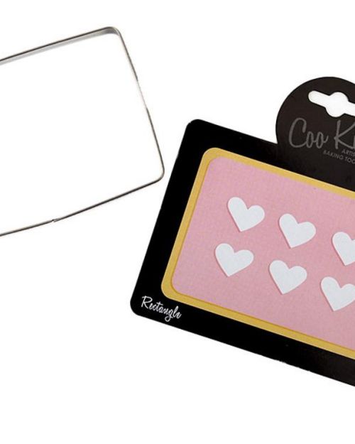 Coo Kie Rectangle Cookie Cutter