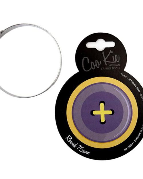 Coo Kie Round 75mm Cookie Cutter