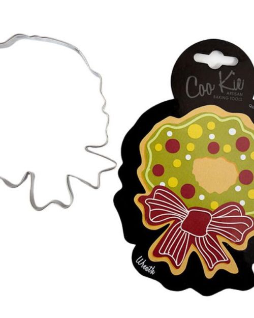 Coo Kie Wreath Cookie Cutter