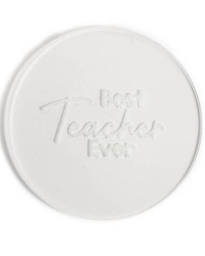Embosser Stamp – Best Teacher Ever