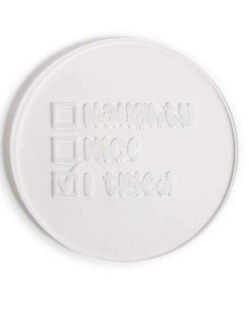 Embosser Stamp – Naughty Nice Tried