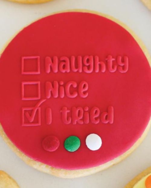 Embosser Stamp – Naughty Nice Tried
