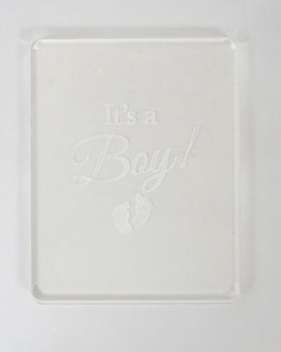 COO KIE Embosser Stamp – IT’S A BOY