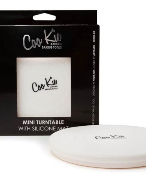 Coo Kie Mini Turntable with Silicone Mat