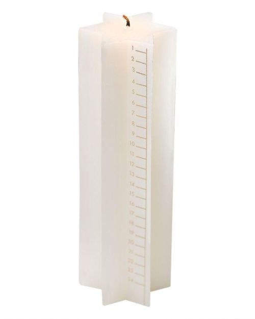 Cosy Copper Advent Candle