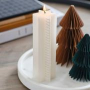 Cosy Copper Advent Candle