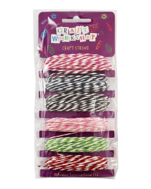 Craft Paper String – 6 Colours