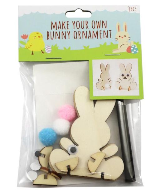 Make Your Own Bunny Decorations 3pk