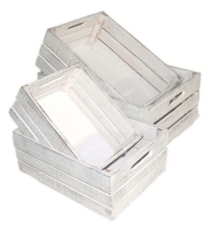 White Washed Crate – 4 Sizes to choose from
