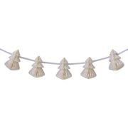 Cream Honeycomb Christmas Garland