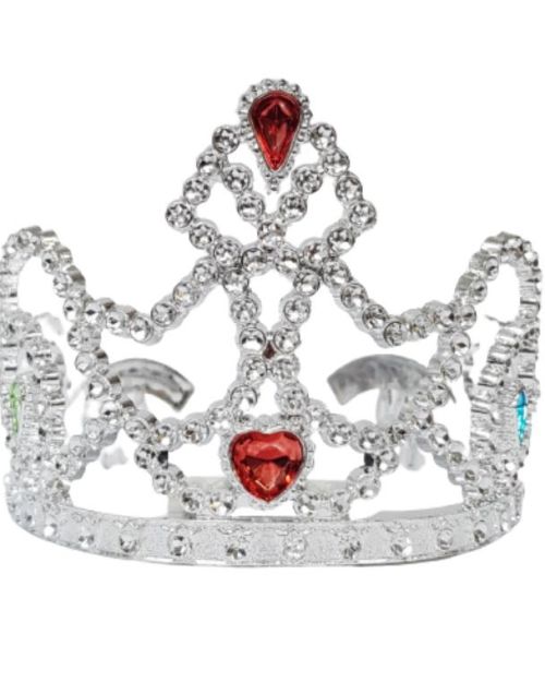 Tiara with Coloured Jewels