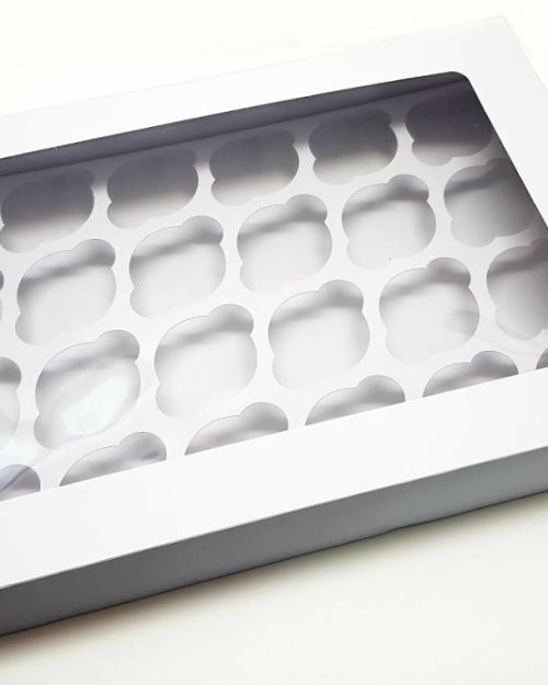 Cupcake Box 3in 24-Hole