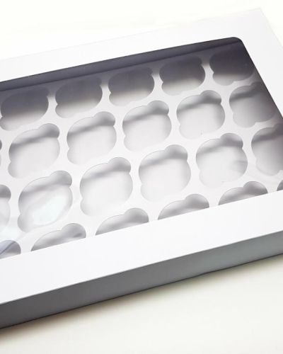 Cupcake Box 3in 24-Hole