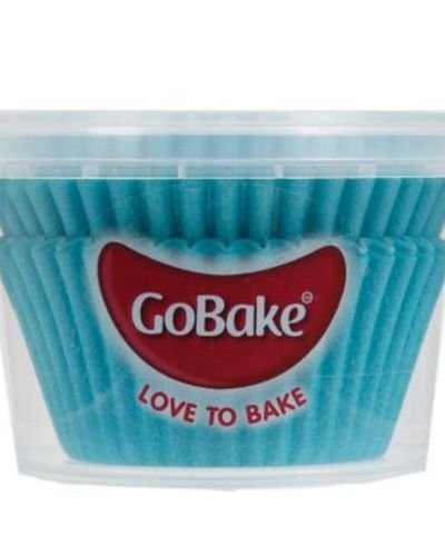 Cupcake Cases 72pk Blue