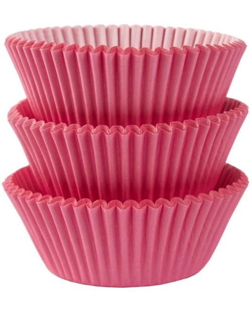 Cupcake Cases 75pk New Pink