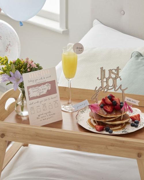 Customisable Breakfast in Bed Set