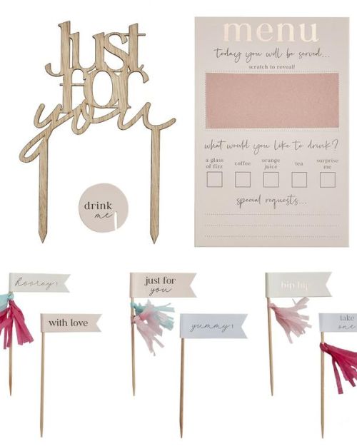 Customisable Breakfast in Bed Set