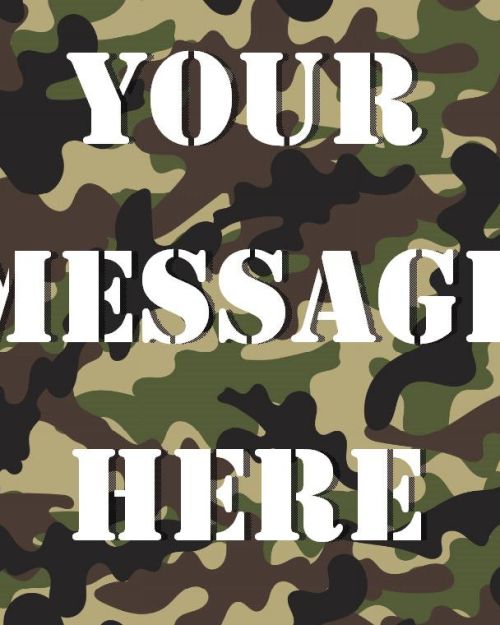 EDIBLE ICING IMAGE – CAMO A4