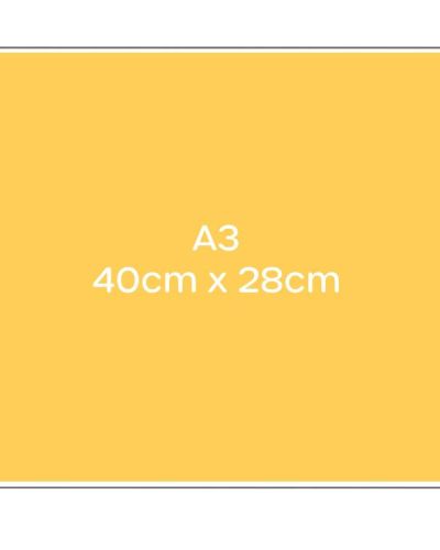 Custom Edible Icing Image – Rectangle A3