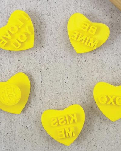 Cutter & Embosser Set – I Love You Hearts