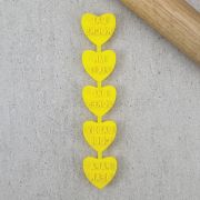 **Candy Hearts – Dad Rocks Embosser/Cutter