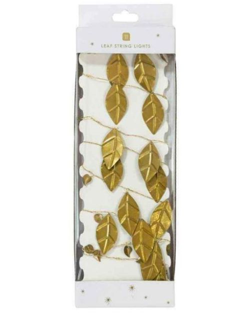 Damask Leaves String Lights