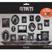 Dark Manor Frame & Picture Cutouts 30pk