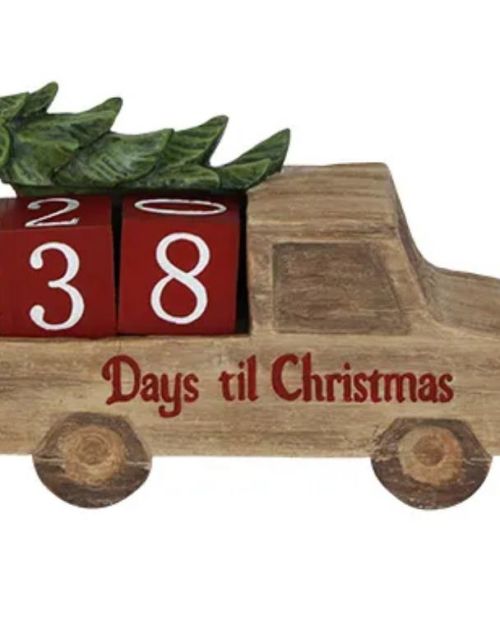 Days ’til Christmas Countdown Truck