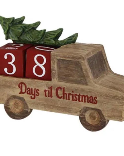 Days ’til Christmas Countdown Truck