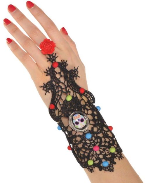 Day of the Dead Ring Bracelet