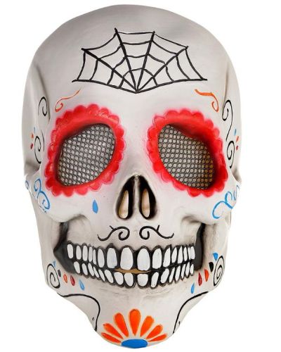 Day of the Dead Sugar Skull Mask