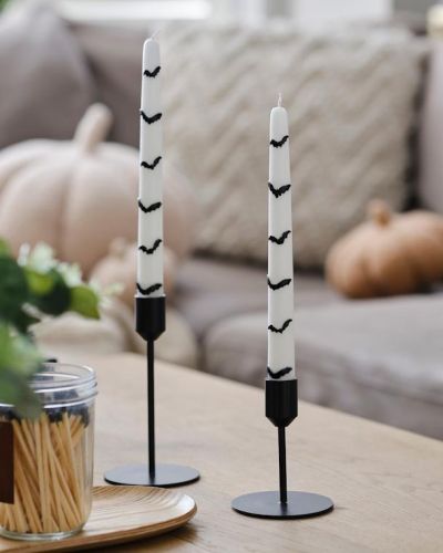 Deadly Soiree Dinner Candles 3pk