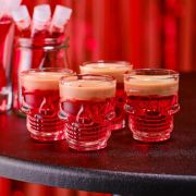 Deadly Soiree Skull Shot Glasses 4pk