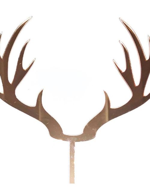 Red Deer Antlers – Rose Gold