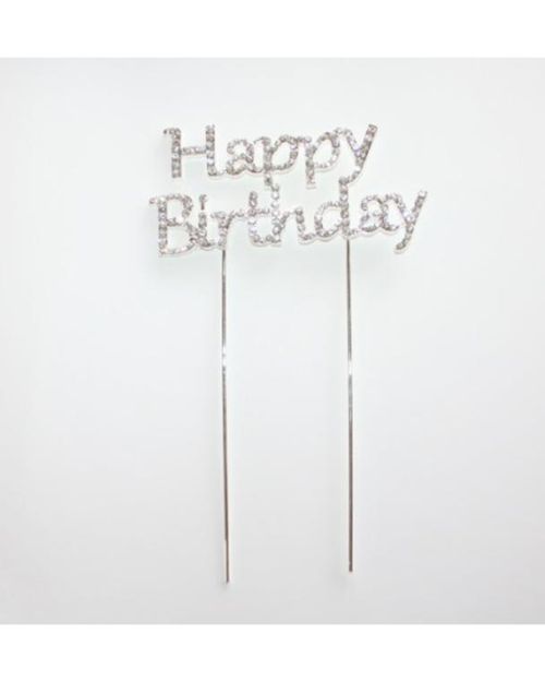 Diamante Topper – Happy Birthday