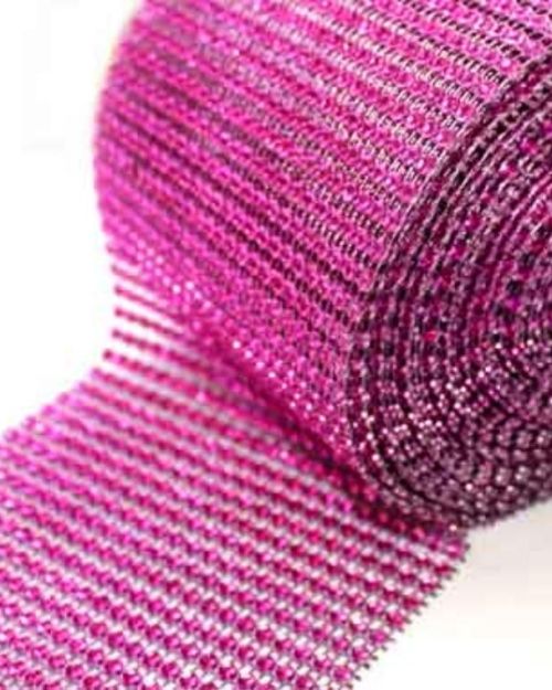 Diamante Wrap – Cerise