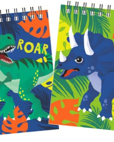 Dinosaur Notebooks 2pk