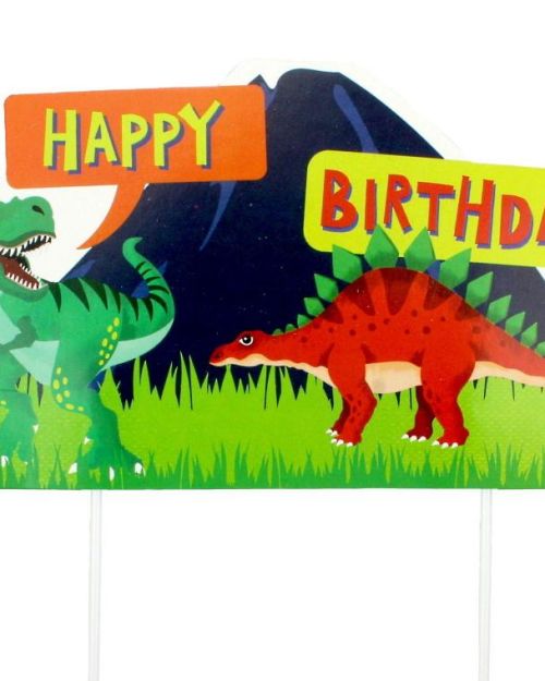Dino Party Cake Topper