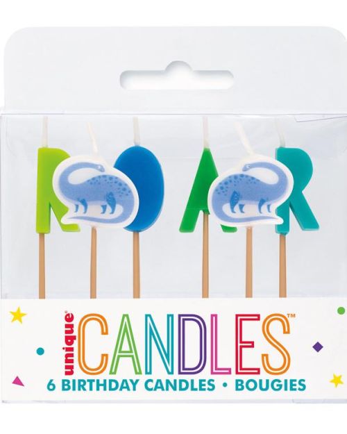 Party Candles – Dinosaurs