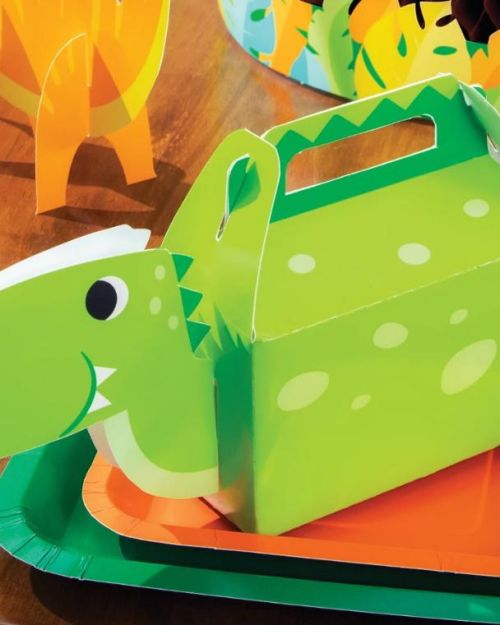 Dino Party Boys Treat Boxes 4pk