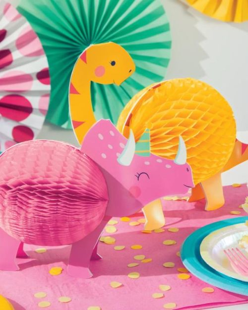 Dino Party Honeycomb Dinosaurs