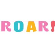 Dino Party ROAR Letter Banner