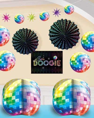 Disco Fever Room Decorating Kit