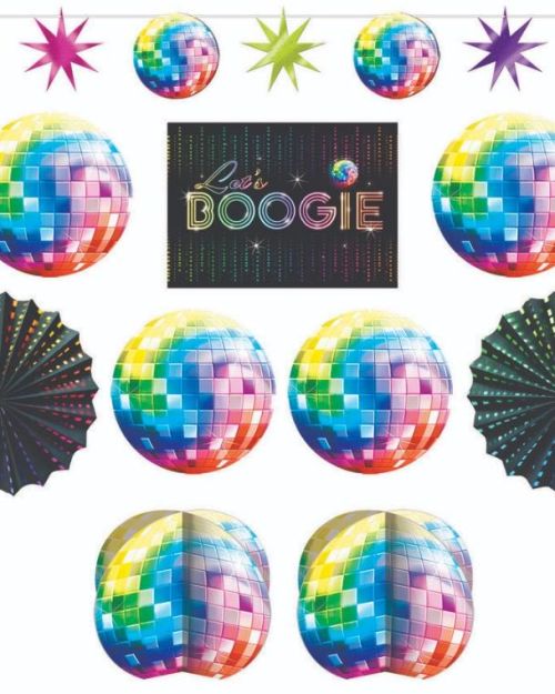 Disco Fever Room Decorating Kit