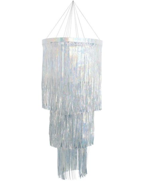 Disco Fringe Chandelier